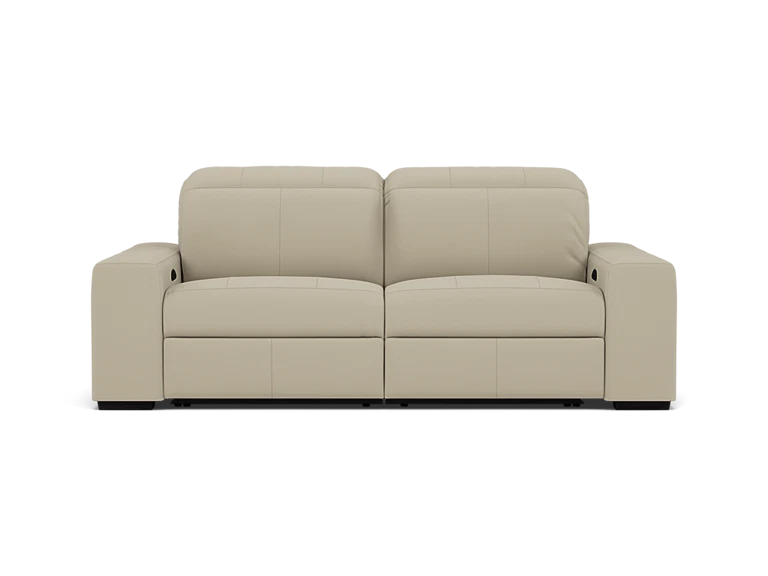 Farrah Leather Power Headrest Zero Gravity Reclining Sofa